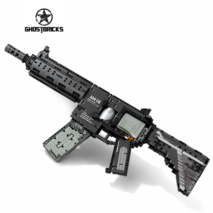 M416 Assault Rifle - 1188 Pieces + Motor